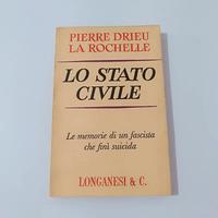 Raro libro storico-politico Lo Stato Civile