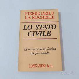 Raro libro storico-politico Lo Stato Civile