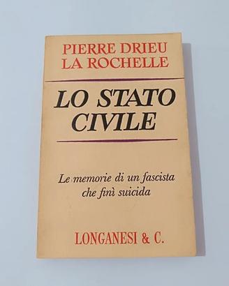 Raro libro storico-politico Lo Stato Civile