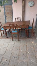 tavolo toscano abete massello primi 900
