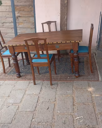 tavolo toscano abete massello primi 900