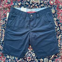 Bermuda Cotton&Silk Blu Marino Tg46