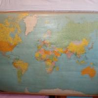 vecchia mappa del mondo 