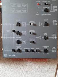 CROSS OVER COUSTIC XM-5 con alimentatore X DJ HOME