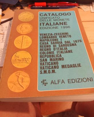 catalogo monete alfa 1996