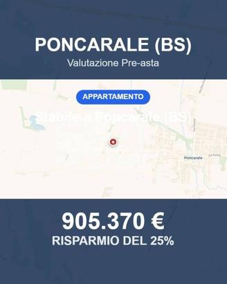 Immobile in asta di 150 m² a Poncarale