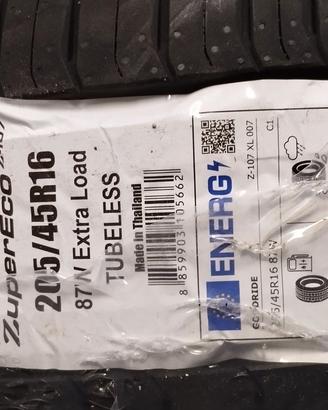 Gomme nuove
