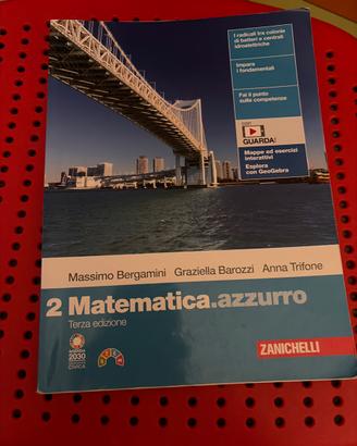 libro matematica.azzurro, secondo anno.