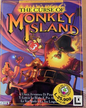 VIDEOGIOCO THE CURSE OF MONKEY ISLAND PER PC ITA