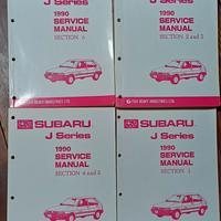 Manuali originali Subaru Justy