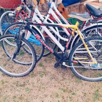 biciclette in blocco