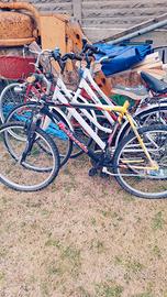 biciclette in blocco