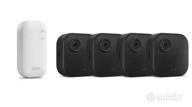 4 telecamere di sorveglianza nuove Blink