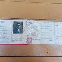 Antico documento anni 30.