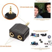 Adattatore per Auricolari Audio Stereo -

Splitter