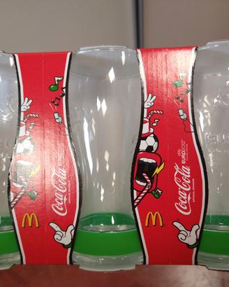 Bicchieri Coca Cola euro 2012