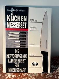 Set 6 Coltelli da cucina Acciaio Inossidabile