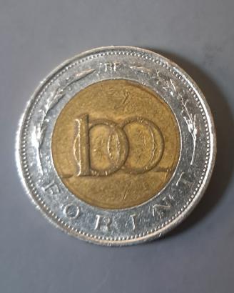 Moneta da 100 fiorini ungheresi (1996)