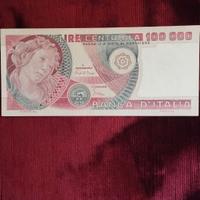 Banconota LIRE 100.000 - fds e rara