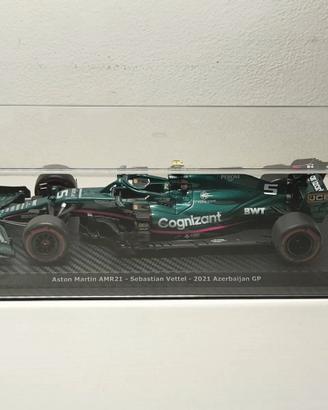1:24 Aston Martin AMR21 - Sebastian Vettel 2021