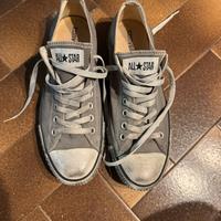 Converse All Star basse grigie – originali