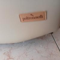 Divano tre posti in Vera Pelle 