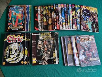 34 fumetti fantasy. varie saghe miniserie complete