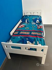Letto bambino/a bianco modello kritter Ikea