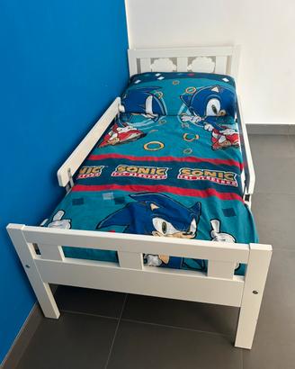 Letto bambino/a bianco modello kritter Ikea