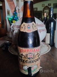 vino giordano Vei  Cavour 1971