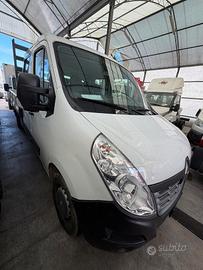 Renault master doppia cabina cassone fisso 7 POSTI