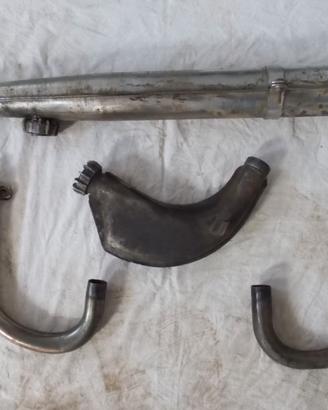 Marmitta e raccordi di scarico per KMZ con sidecar