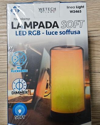 Lampada LED RGB touch dimmerabile – Wetech Milano