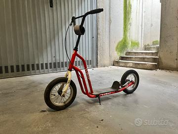 Monopattino bambini a spinta – ruote grandi, color