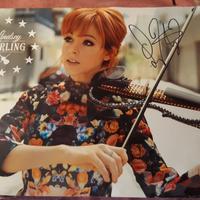 Poster Lindsey Stirling AUTOGRAFATO Firmato Signed