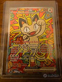 Pokemon Meowth ex ultra rara