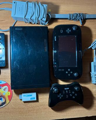 Nintendo Wii U lotto completo + 2 Giochi di Mario