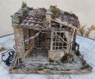 Presepe Napoletano San Gregorio Armeno 16 con luci