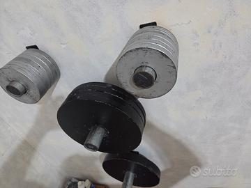 Blocco dischi pesi 96kg