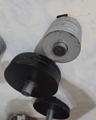 Blocco dischi pesi 96kg