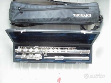flauto Thomann testata argento massicio
