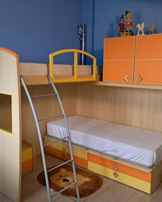 Cameretta letto a castello