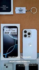 Iphone 16 pro 128gb bianco