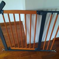 cancelletto scale in legno e metallo