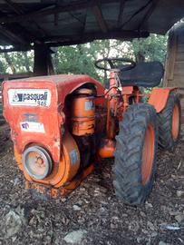 trattore Pasquali 946  + fresa