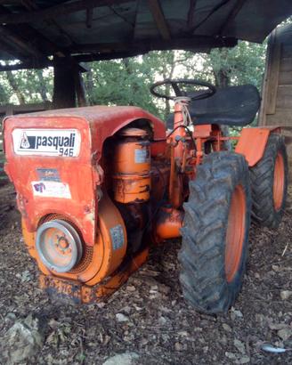 trattore Pasquali 946  + fresa