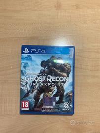 Disco GhostRecon Breakpoint per PS4