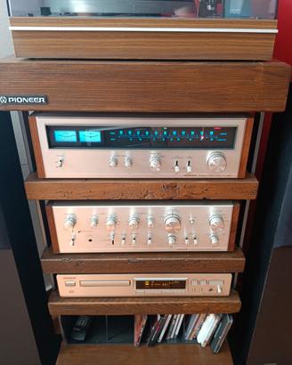 stereo vintage Pioneer -Thorens -onkio