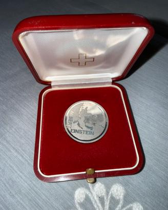 Moneta commemorativa Albert Einstein