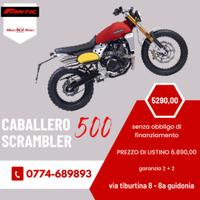 Fantic Caballero 500 Scrambler - PROMO NOVEMBRE